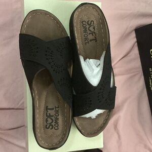 Women's Black Sandals